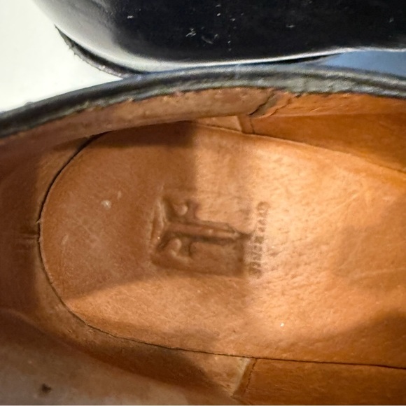 Frye Sacha Black Leather Zip Up Heeled Shootie Western Ankle Boots Women Sz 6.5 - Picture 10 of 15